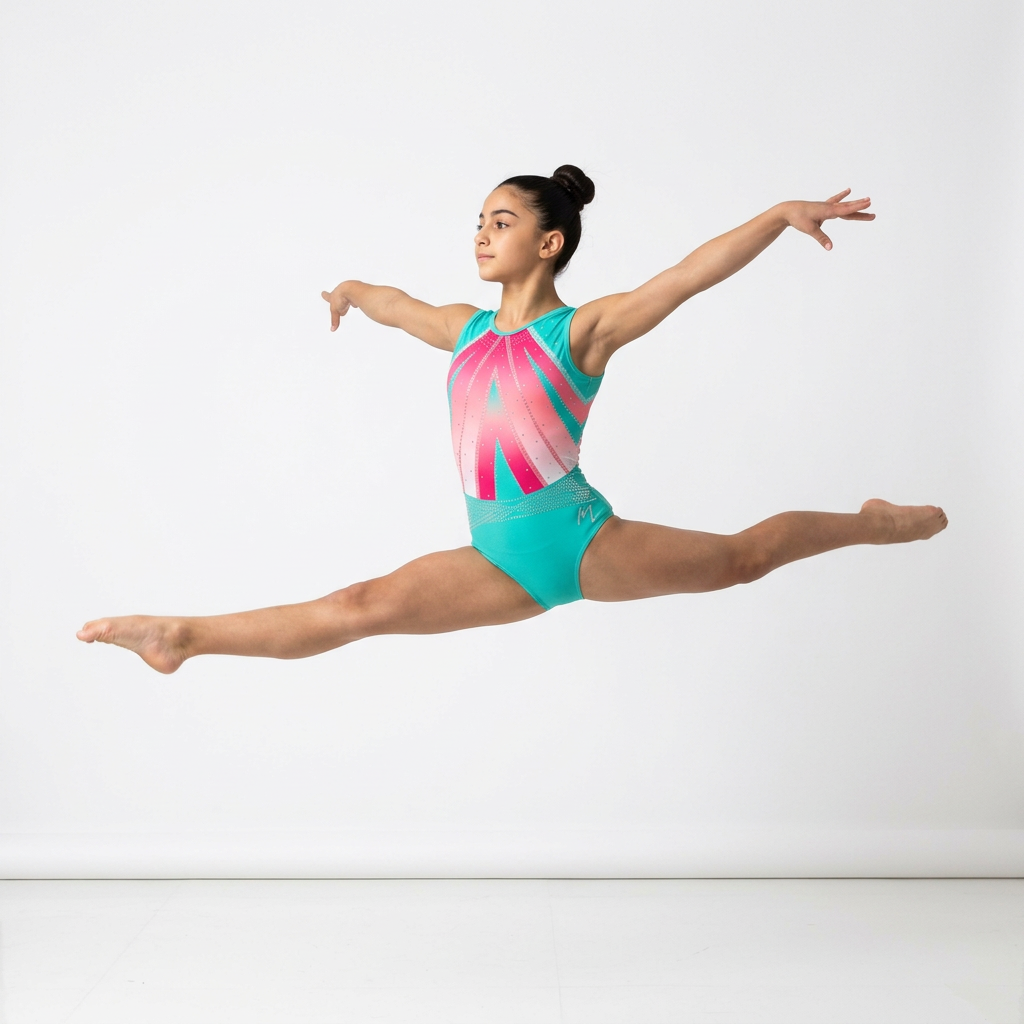 Modevant gymnastics leotard designed for competition an